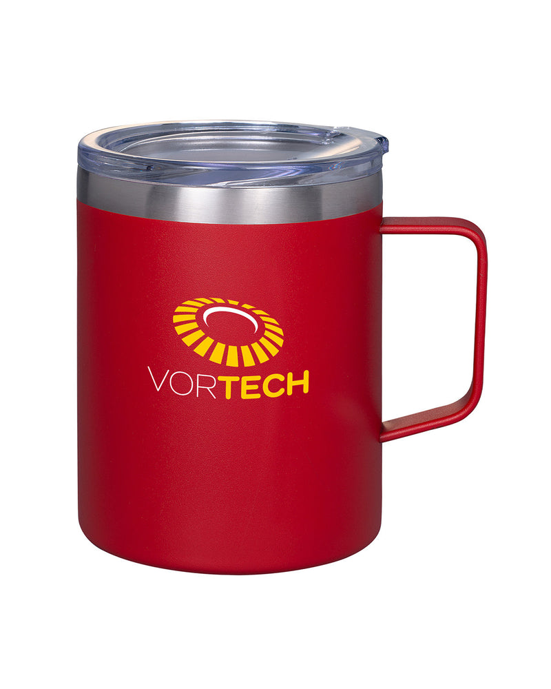 Prime Line 12oz Vacuum Insulated Coffee Mug With Handle