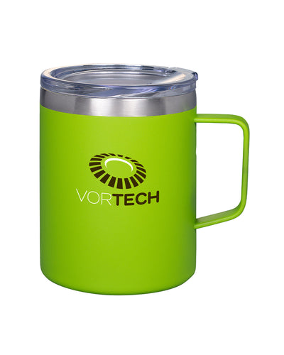 Prime Line 12oz Vacuum Insulated Coffee Mug With Handle