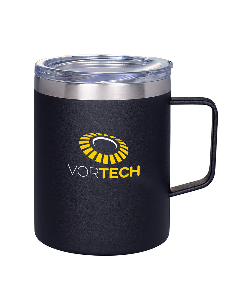 Prime Line 12oz Vacuum Insulated Coffee Mug With Handle