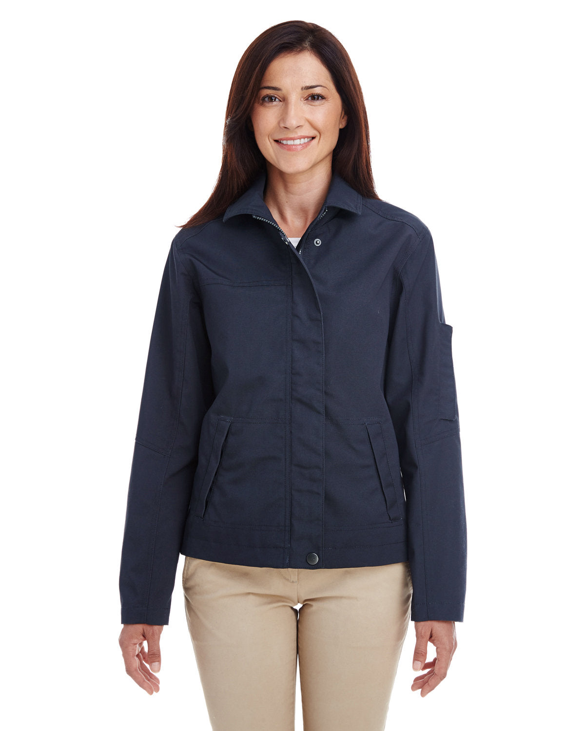 Harriton Ladies' Auxiliary Canvas Work Jacket Harriton