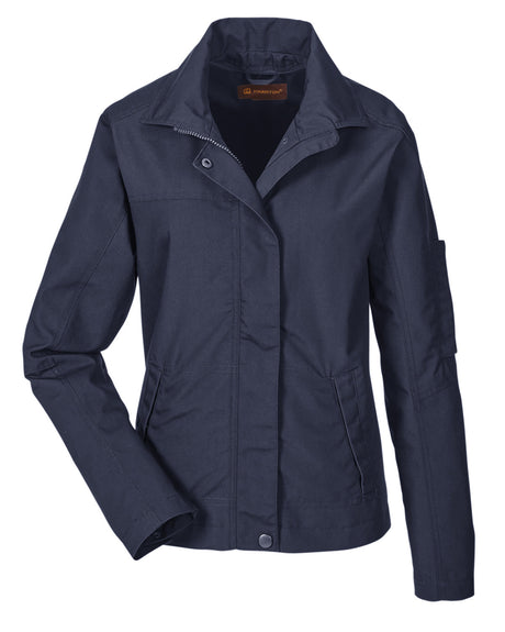 Harriton Ladies' Auxiliary Canvas Work Jacket Harriton
