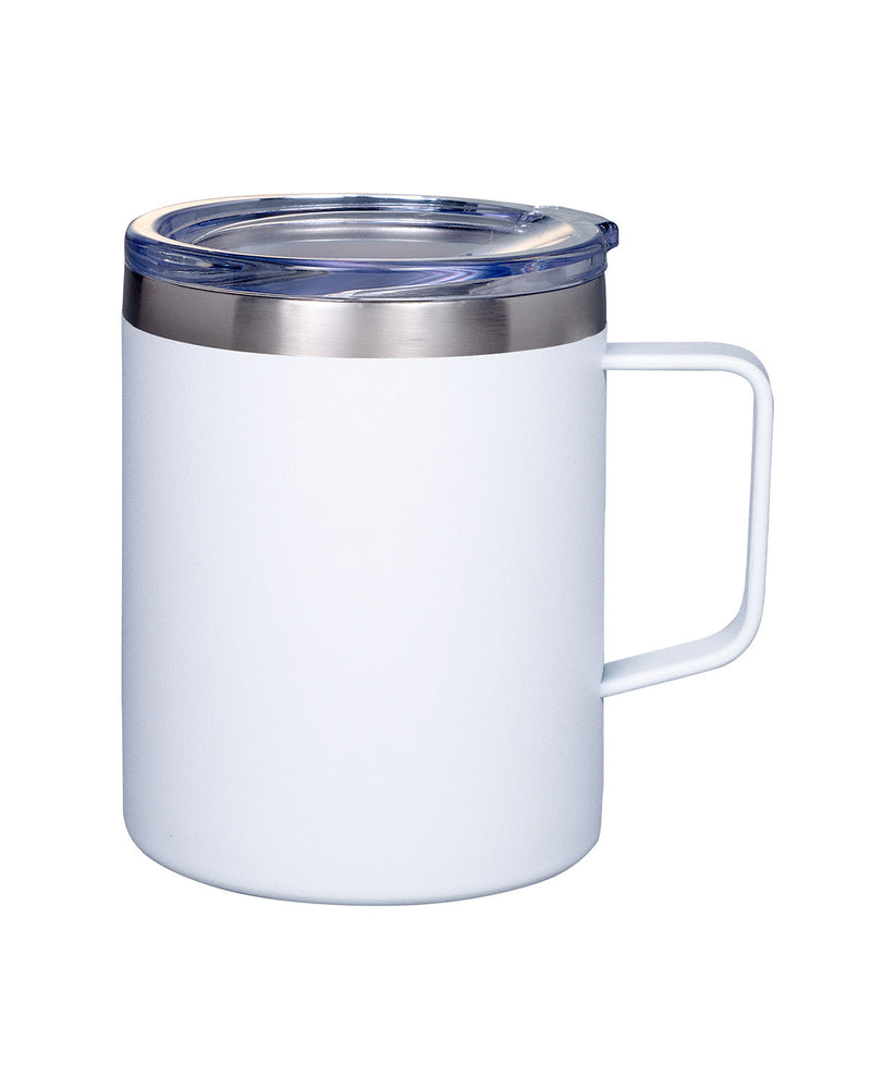 Prime Line 12oz Vacuum Insulated Coffee Mug With Handle