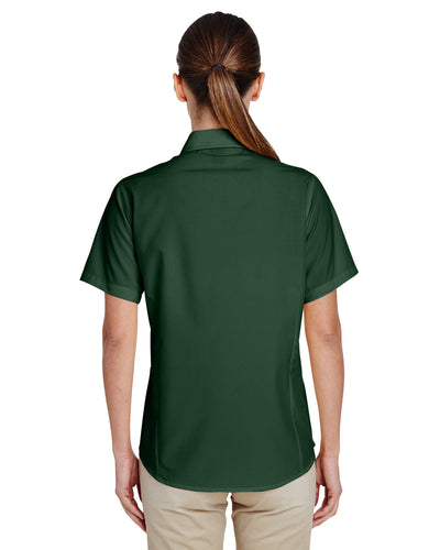 Harriton Ladies' Paradise Short-Sleeve Performance Shirt