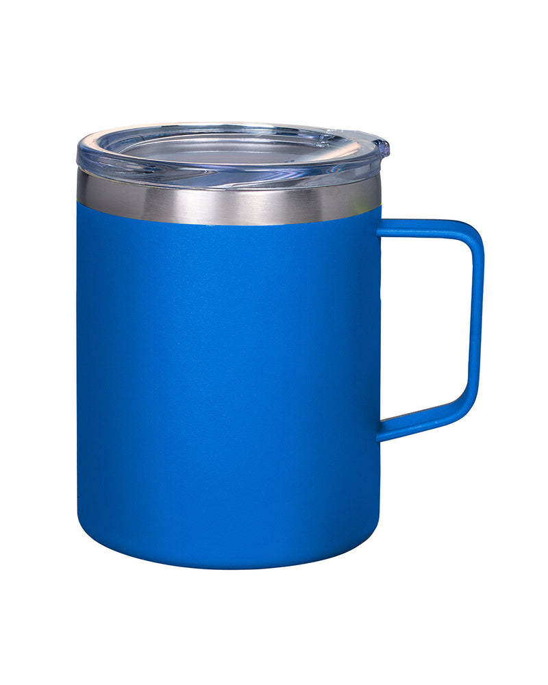 Prime Line 12oz Vacuum Insulated Coffee Mug with Handle, Reflex Blue