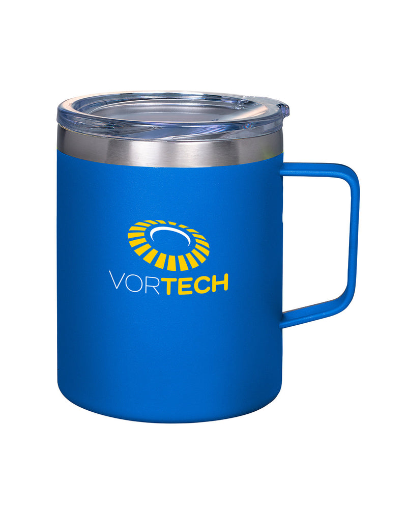 Prime Line 12oz Vacuum Insulated Coffee Mug With Handle