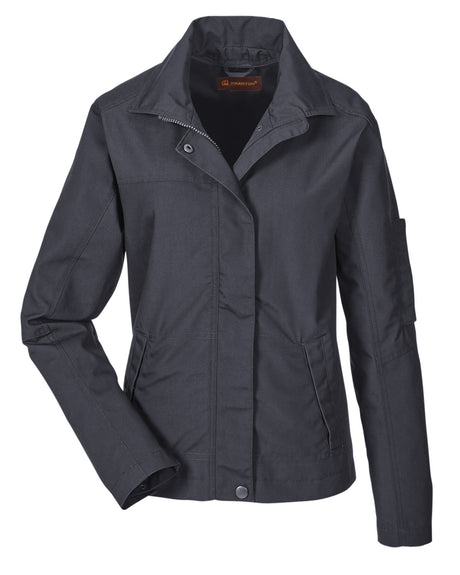 Harriton Ladies' Auxiliary Canvas Work Jacket Harriton