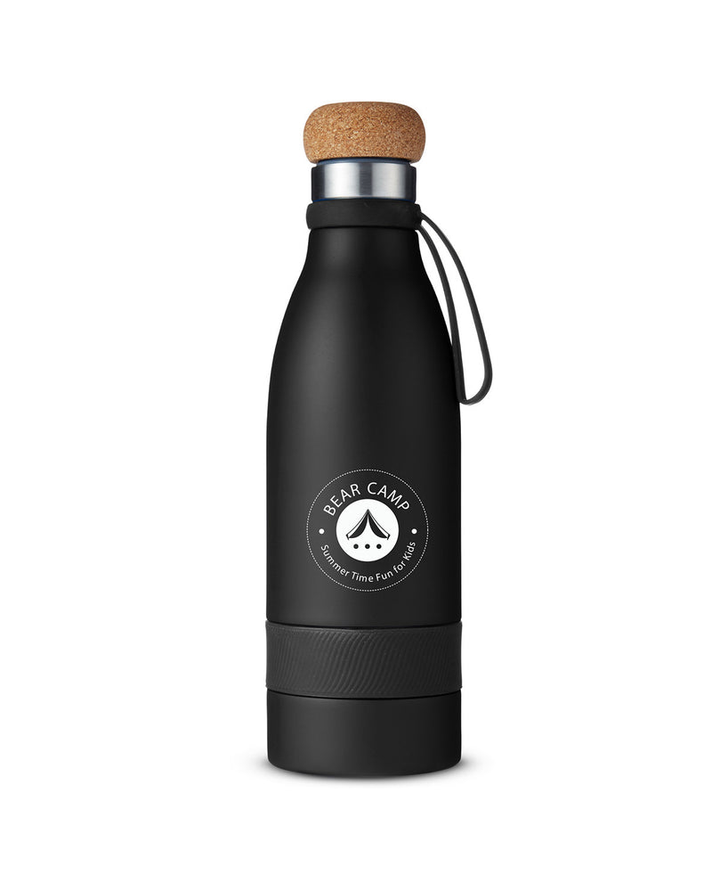Prime Line 19oz Double Wall Vacuum Bottle With Cork Lid