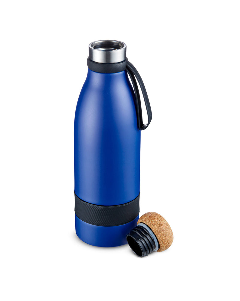 Prime Line 19oz Double Wall Vacuum Bottle With Cork Lid