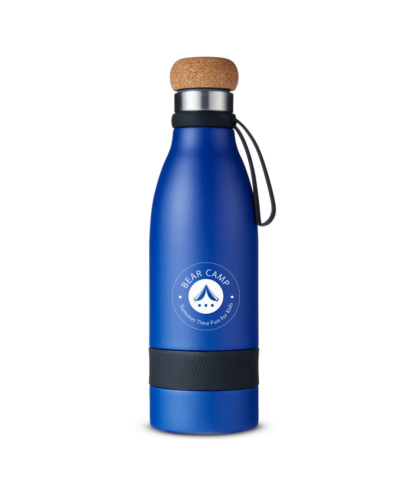 Prime Line 19oz Double Wall Vacuum Bottle With Cork Lid