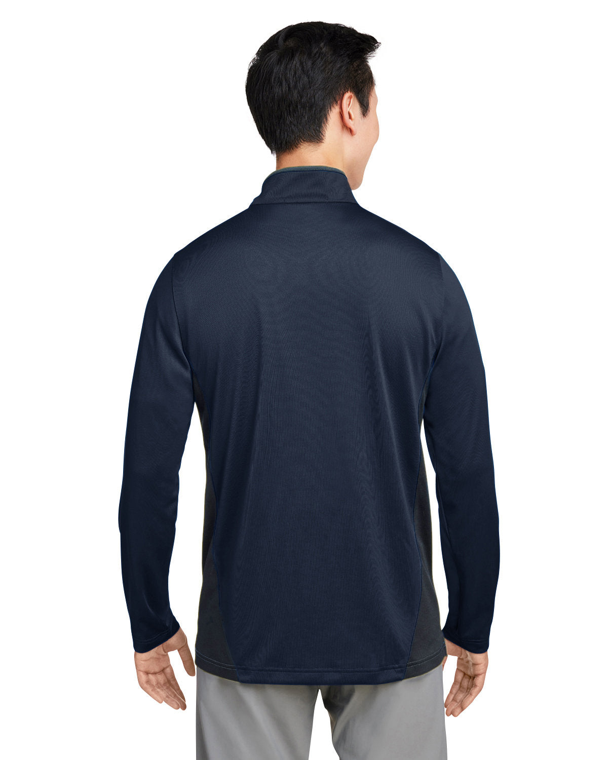 Harriton Men's Flash Snag Protection Plus IL Colorblock Quarter-Zip Harriton