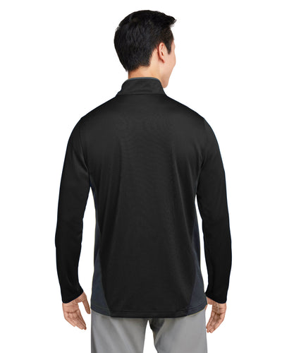 Harriton Men's Flash Snag Protection Plus IL Colorblock Quarter-Zip