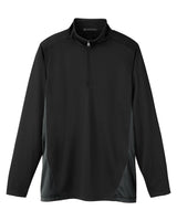 Harriton Men's Flash Snag Protection Plus IL Colorblock Quarter-Zip Harriton
