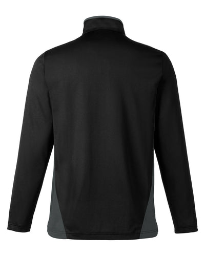 Harriton Men's Flash Snag Protection Plus IL Colorblock Quarter-Zip