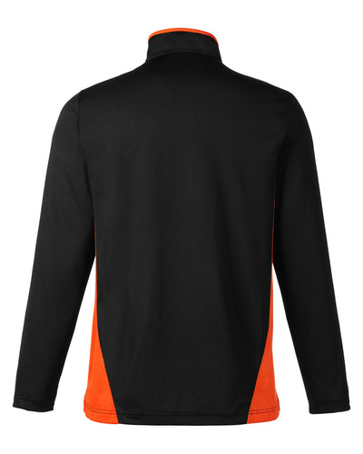 Harriton Men's Flash Snag Protection Plus IL Colorblock Quarter-Zip