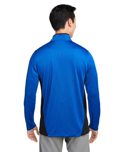 Harriton Men's Flash Snag Protection Plus IL Colorblock Quarter-Zip