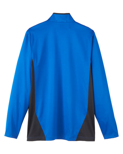 Harriton Men's Flash Snag Protection Plus IL Colorblock Quarter-Zip