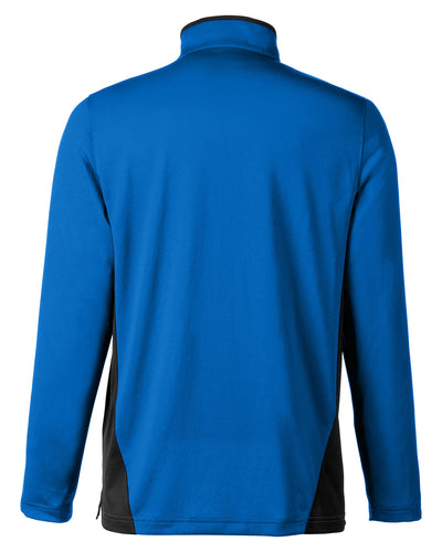 Harriton Men's Flash Snag Protection Plus IL Colorblock Quarter-Zip