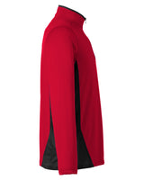 Harriton Men's Flash Snag Protection Plus IL Colorblock Quarter-Zip Harriton
