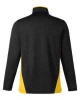 Harriton Men's Flash Snag Protection Plus IL Colorblock Quarter-Zip Harriton