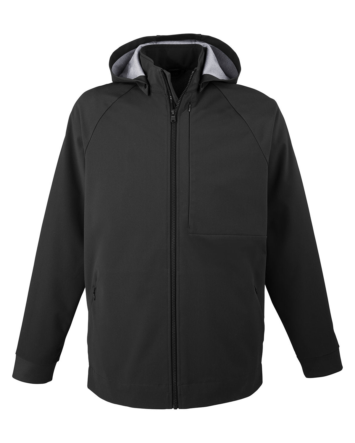 North End Men's City Hybrid Soft Shell Hooded Jacket North End