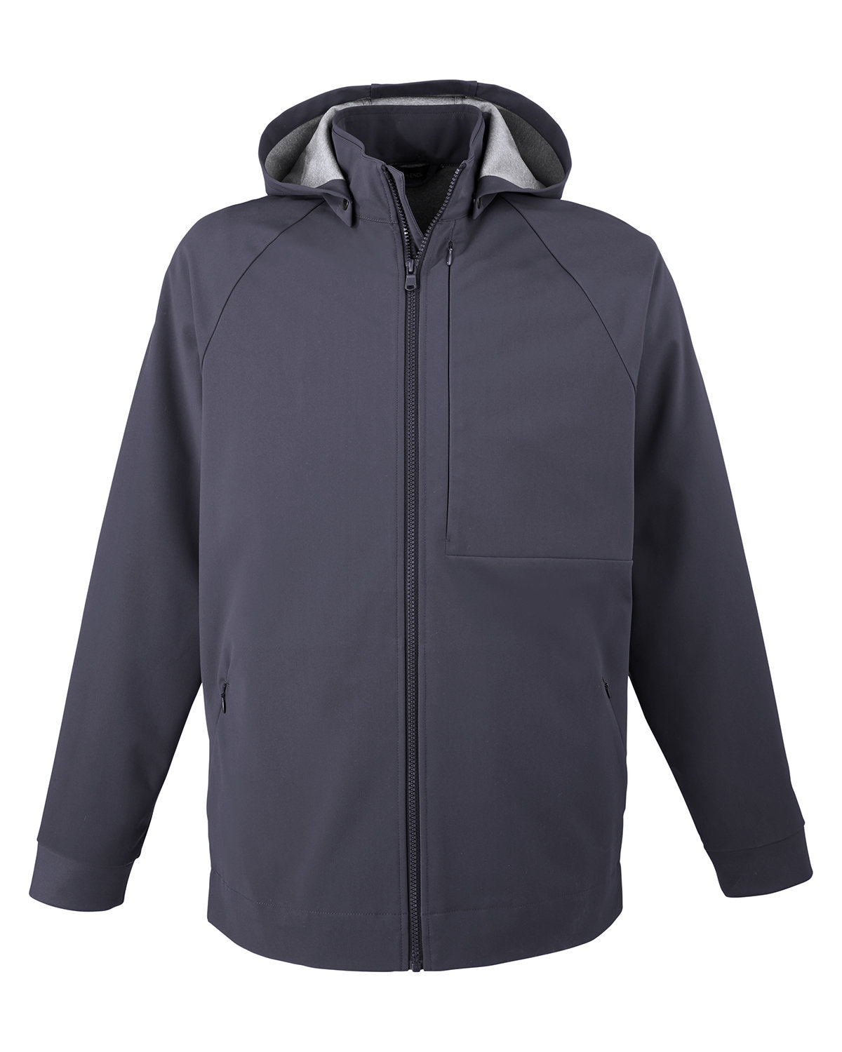 North End Men's City Hybrid Soft Shell Hooded Jacket North End