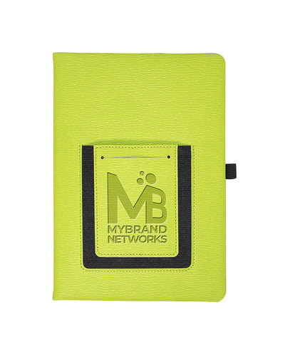 Leeman Roma Journal With Phone Pocket - Quantity 25