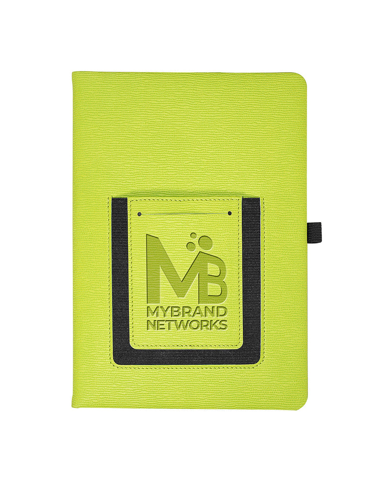 Leeman Roma Journal With Phone Pocket - Quantity 25