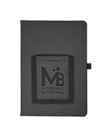 Leeman Roma Journal With Phone Pocket - Quantity 25 Leeman