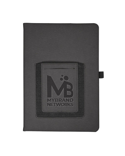 Leeman Roma Journal With Phone Pocket - Quantity 25