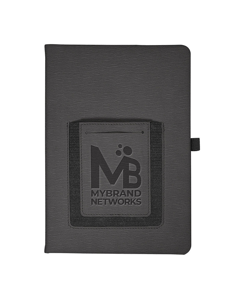 Leeman Roma Journal With Phone Pocket - Quantity 25