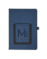 Leeman Roma Journal With Phone Pocket - Quantity 25 Leeman