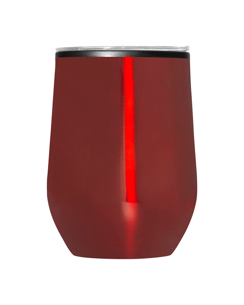 Prime Line 12oz Budget Stemless Wine Tumbler With Lid