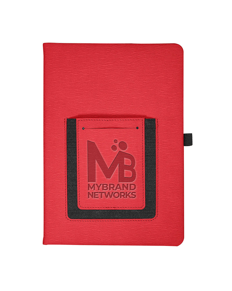 Leeman Roma Journal With Phone Pocket - Quantity 25