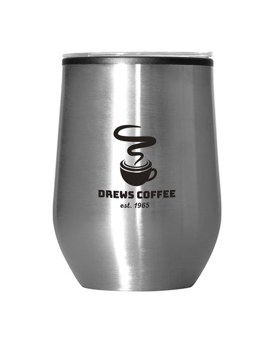 Prime Line 12oz Budget Stemless Wine Tumbler With Lid