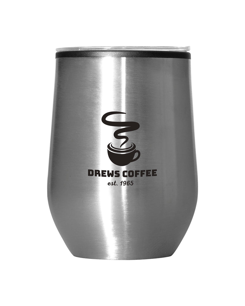 Prime Line 12oz Budget Stemless Wine Tumbler With Lid