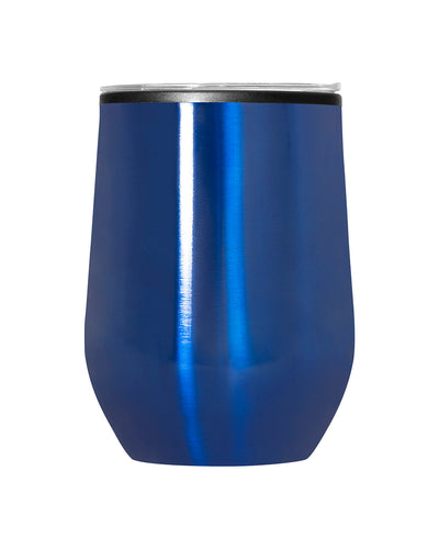 Prime Line 12oz Budget Stemless Wine Tumbler With Lid