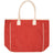 Prime Line Seville Jute Canvas Tote Prime Line