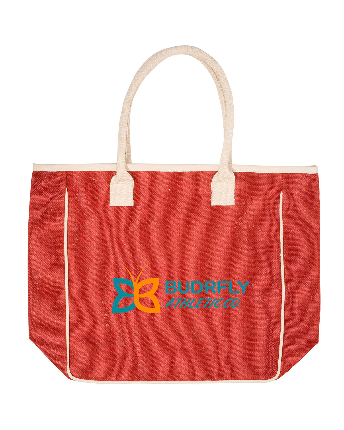 Prime Line Seville Jute Canvas Tote Prime Line