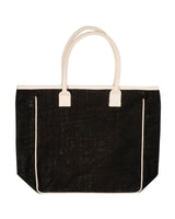 Prime Line Seville Jute Canvas Tote Prime Line