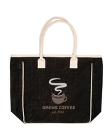 Prime Line Seville Jute Canvas Tote Prime Line