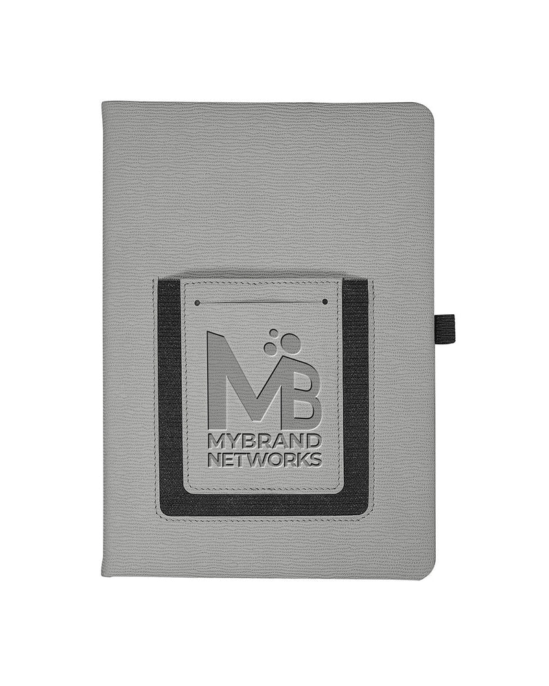 Leeman Roma Journal With Phone Pocket - Quantity 25