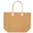 Prime Line Seville Jute Canvas Tote Prime Line