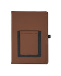 Leeman Roma Journal With Phone Pocket - Quantity 25 Leeman