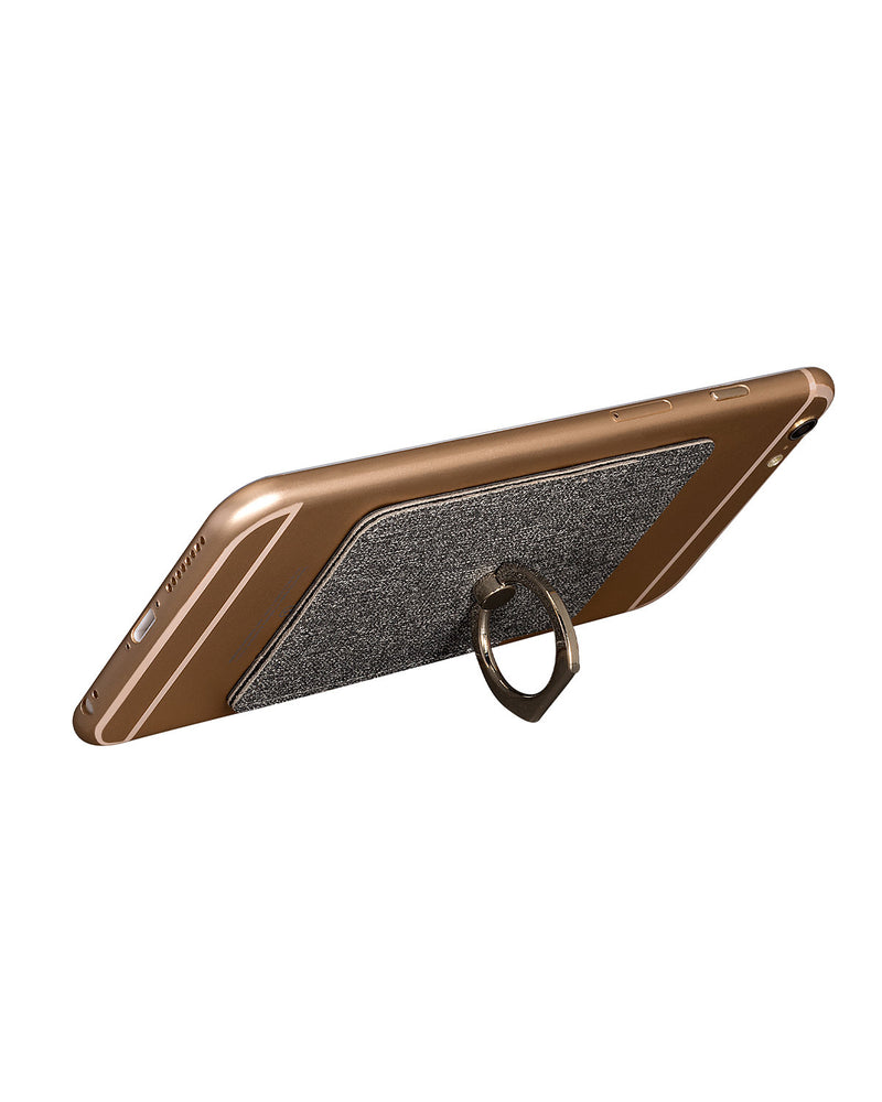 Leeman RFID Phone Pocket With Metal Ring Phone Stand