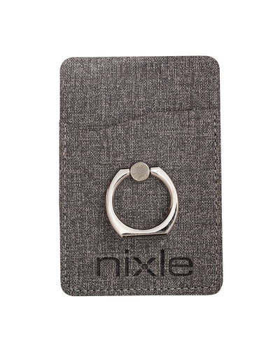 Leeman RFID Phone Pocket With Metal Ring Phone Stand