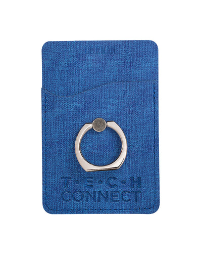 Leeman RFID Phone Pocket With Metal Ring Phone Stand
