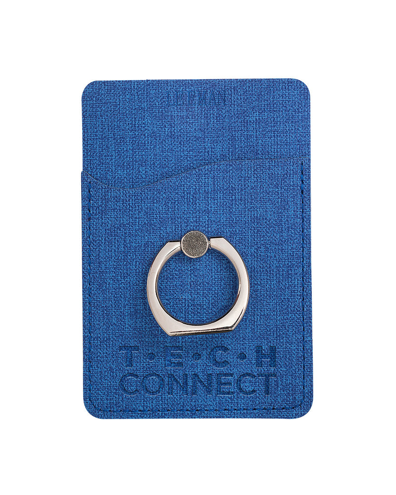 Leeman RFID Phone Pocket With Metal Ring Phone Stand
