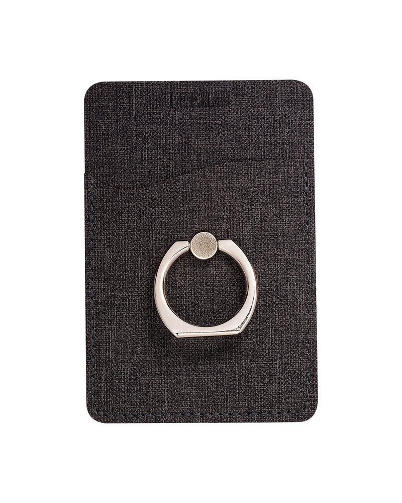 Leeman RFID Phone Pocket With Metal Ring Phone Stand