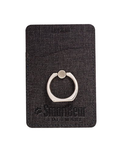 Leeman RFID Phone Pocket With Metal Ring Phone Stand