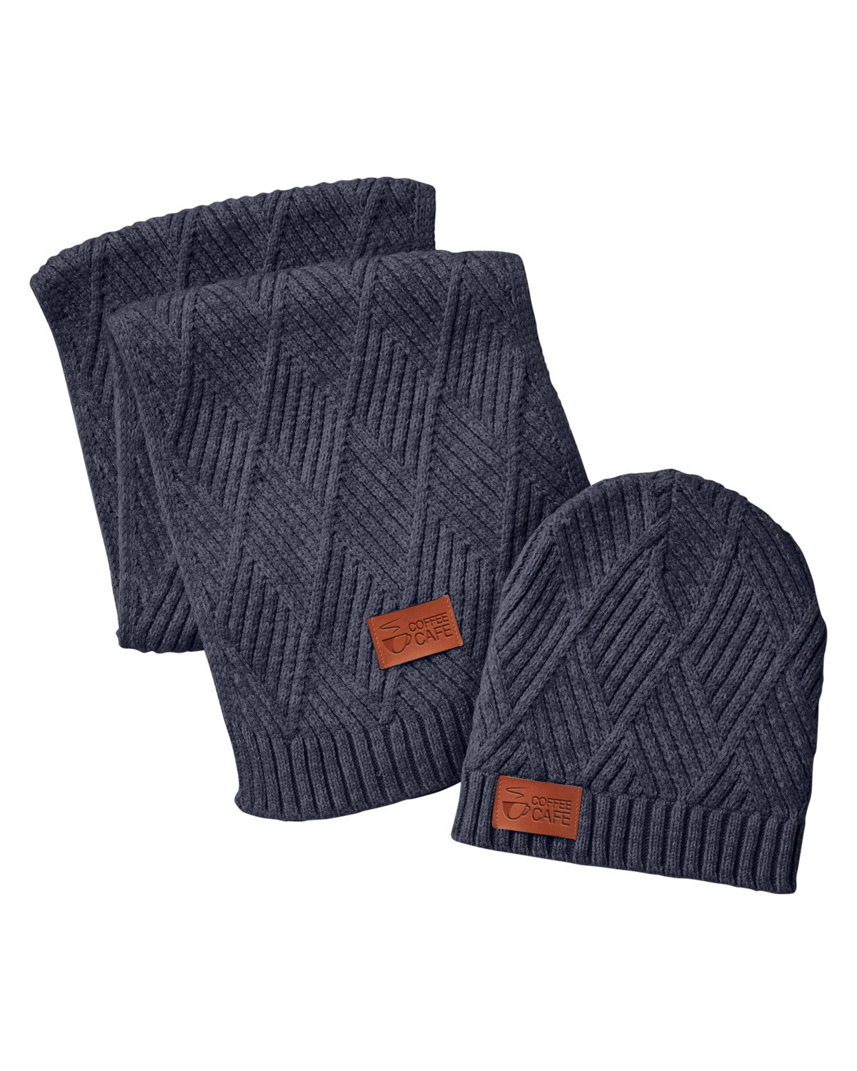 Leeman Trellis Knit Bundle And Go Gift Set Leeman